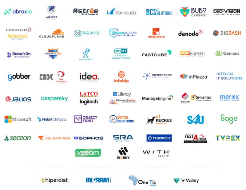 Logos partenaires Africa IT Meetings 2025