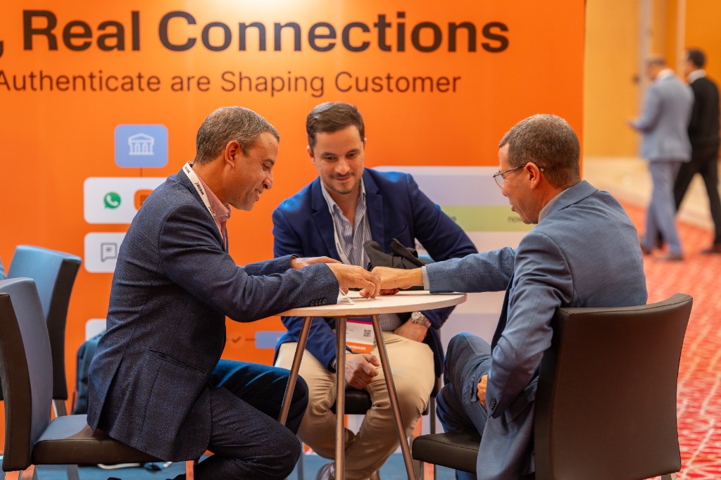 Rendez-vous d'affaires sur les stands